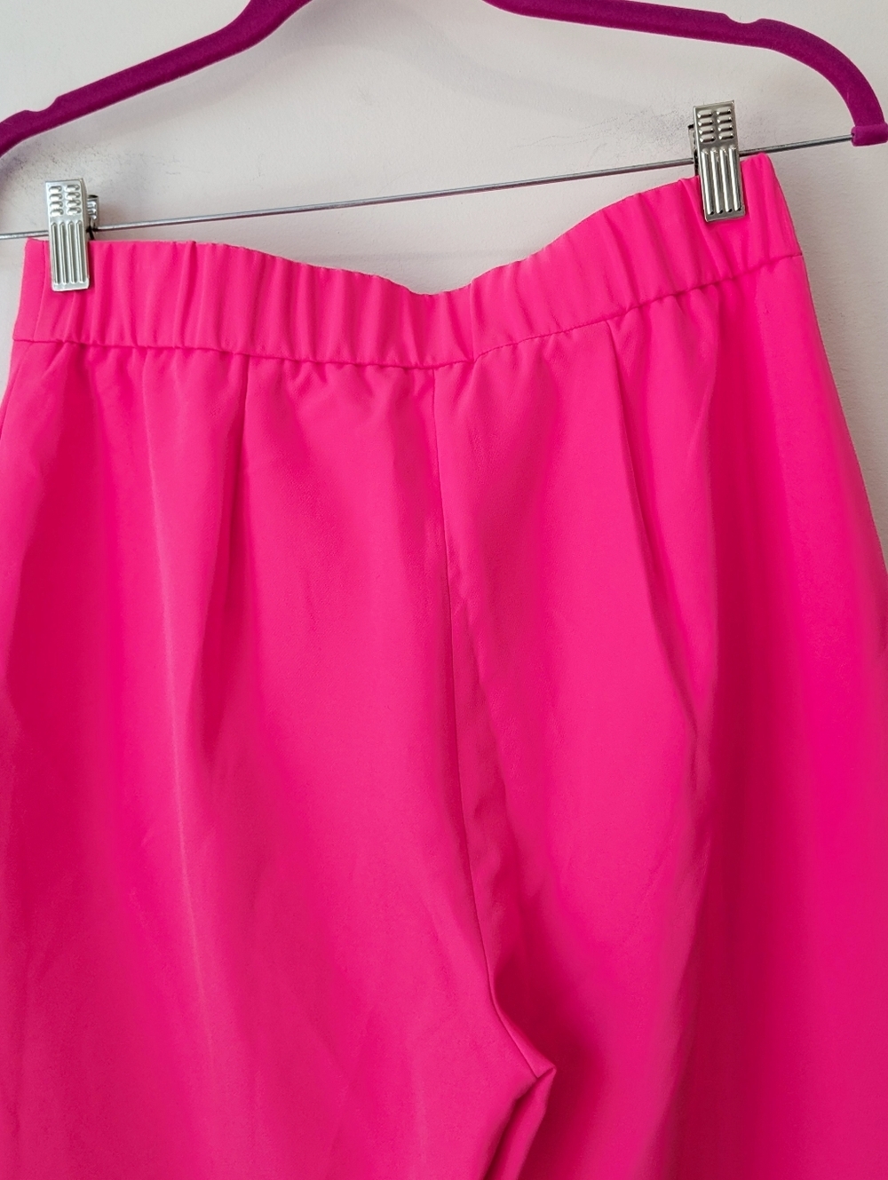 NEW Milly Hot Pink Crepe Trouser - Picture 5 of 7